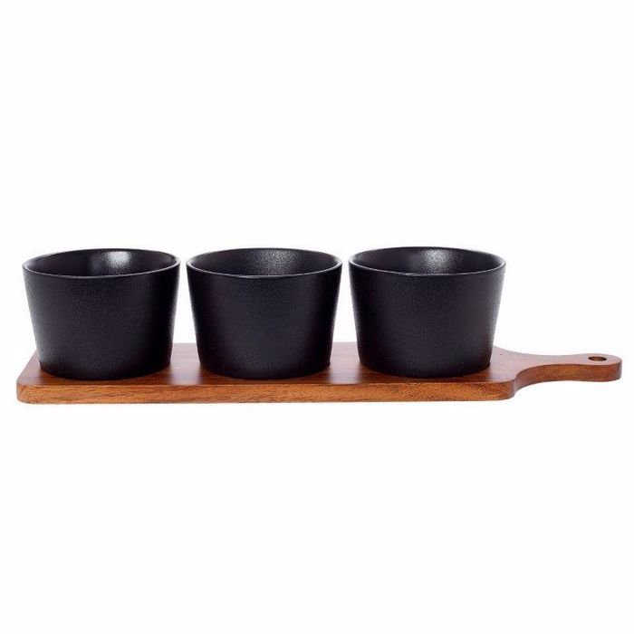 Cryspo Trio Ορντερβιέρα 3 Θέσεων Πορσελάνης 'ACACIA' 65000215 Cryspo Trio Ornterbiera 3 Theseon Porselanis 'ACACIA' 65000215